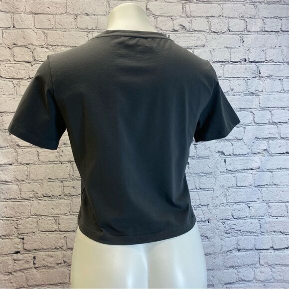 NFQ T-shirt crop gray medium womens - Picture 2 of 6